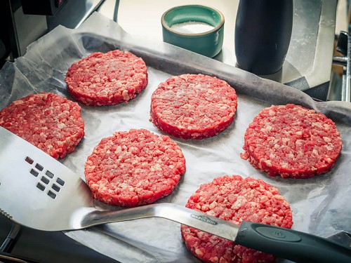 Бургеры на гриле