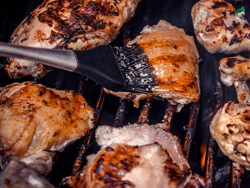 Курица по-американски в кленовом сиропе