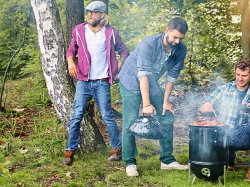 фото 1 Угольная коптильня WEBER SMOKEY MOUNTAIN COOKER