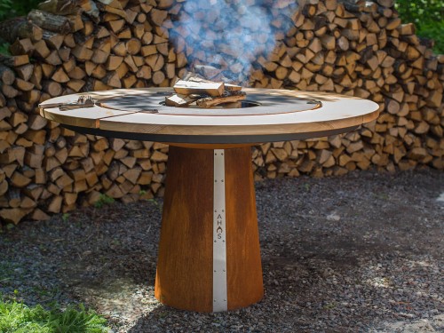 фото 1 Гриль мангал AHOS BIG SPHERE HIGH зі столом