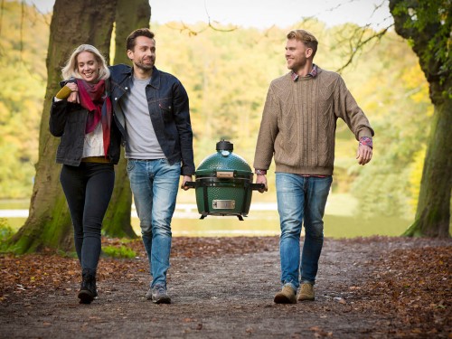 фото 2 Гриль вугільний керамічний BIG GREEN EGG MINI MAX