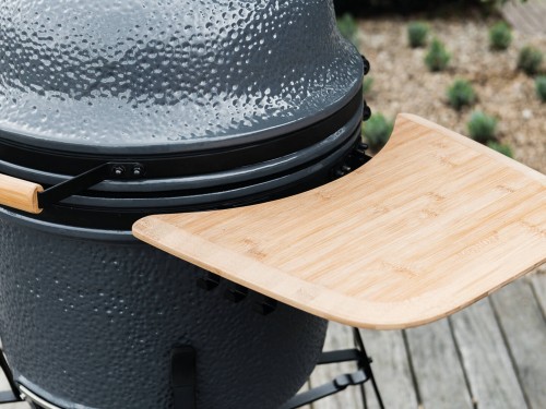 фото 2 Вугільний керамічний гриль-піч BergHOFF LARGE, сірий