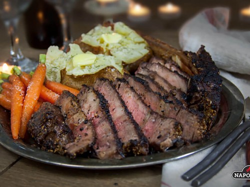 Cтейк «Томагавк» на гриле