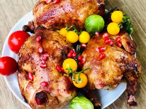 Курчата на баночках з вишневим соком