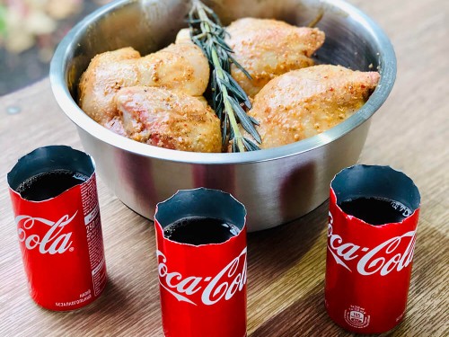 Курчата на баночках з вишневим соком