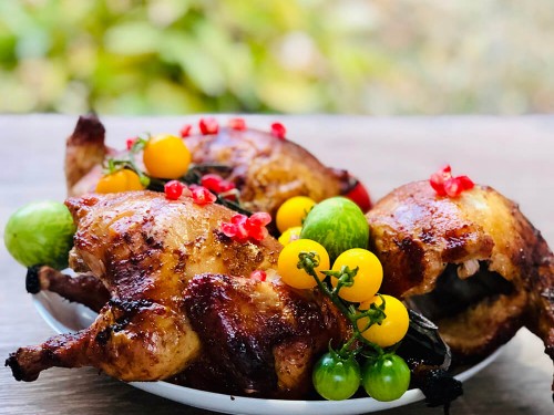 Курчата на баночках з вишневим соком