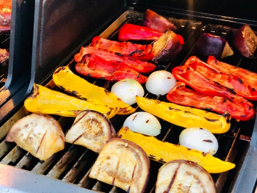 Овощи на гриле Овощи на гриле