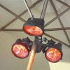фото 4 Інфрачервоний електричний обігрівач Eurom для парасольки, 3-х ламповий