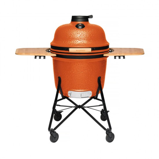 фото 1 Вугільний керамічний гриль-піч BergHOFF LARGE, помаранчевий