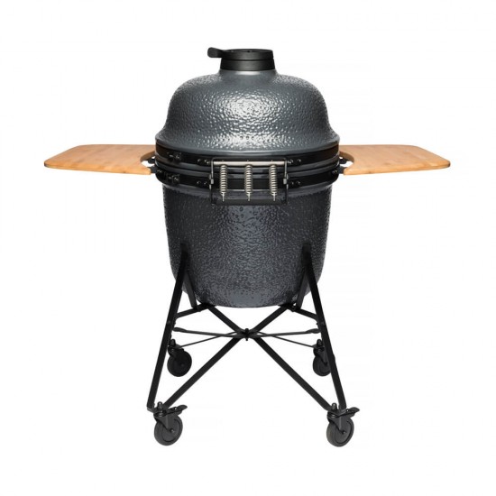 фото 8 Вугільний керамічний гриль-піч BergHOFF LARGE, сірий