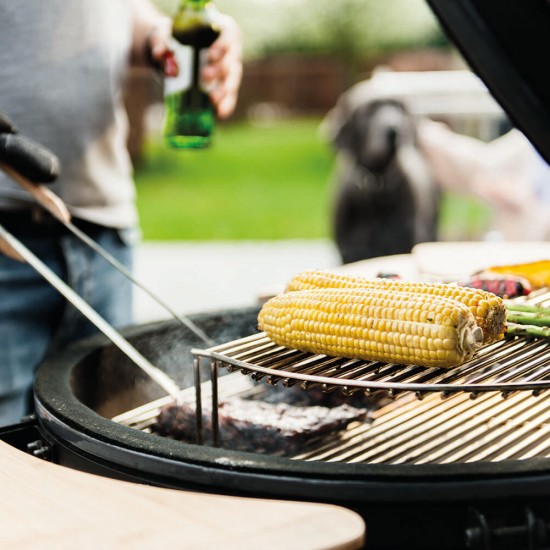 фото 10 Вугільний керамічний гриль-піч BergHOFF LARGE, сірий