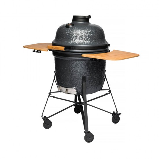 фото 4 Вугільний керамічний гриль-піч BergHOFF LARGE, сірий