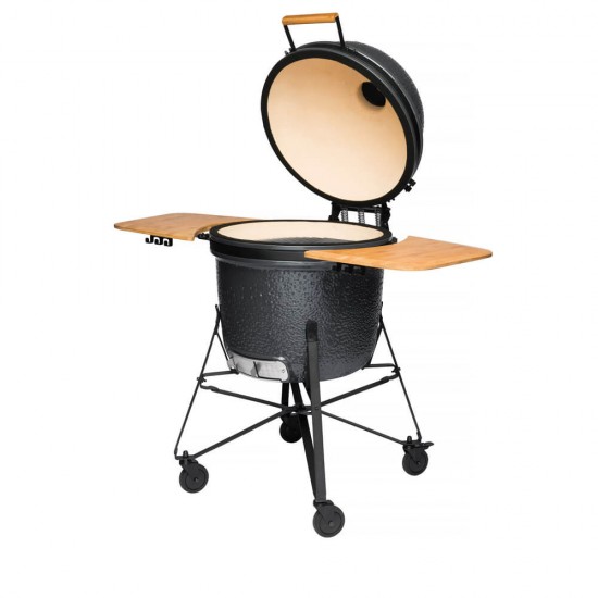 фото 5 Вугільний керамічний гриль-піч BergHOFF LARGE, сірий