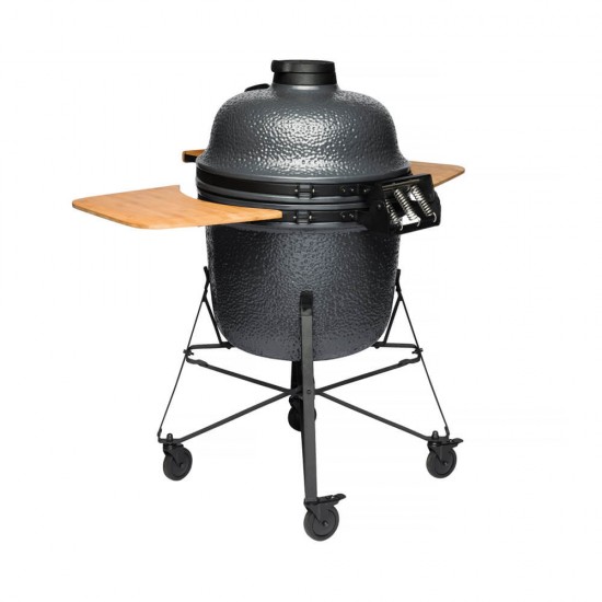 фото 6 Вугільний керамічний гриль-піч BergHOFF LARGE, сірий