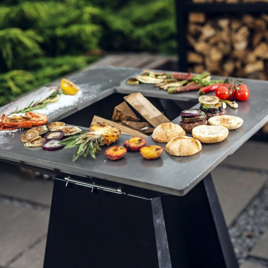 фото 4 Гриль-вогнище Quan Premium Large, чорний фото 4 Гриль-вогнище Quan Premium Large, чорний