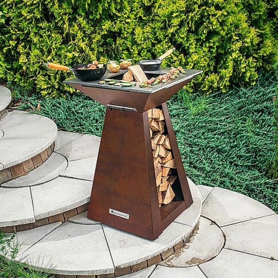 фото 4 Гриль-осередок Quan Small, коричневий