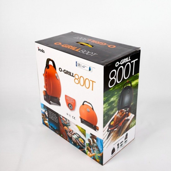 фото 11 ГАЗОВИЙ ГРИЛЬ O-GRILL 800T ORANGE