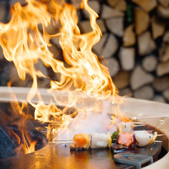 фото 3 Гриль мангал зі столом AHOS BIG SPHERE HIGH