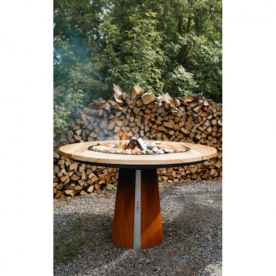 фото Гриль мангал AHOS BIG SPHERE HIGH зі столом