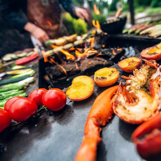 фото 6 Гриль-очаг Quan Medium Island, черный