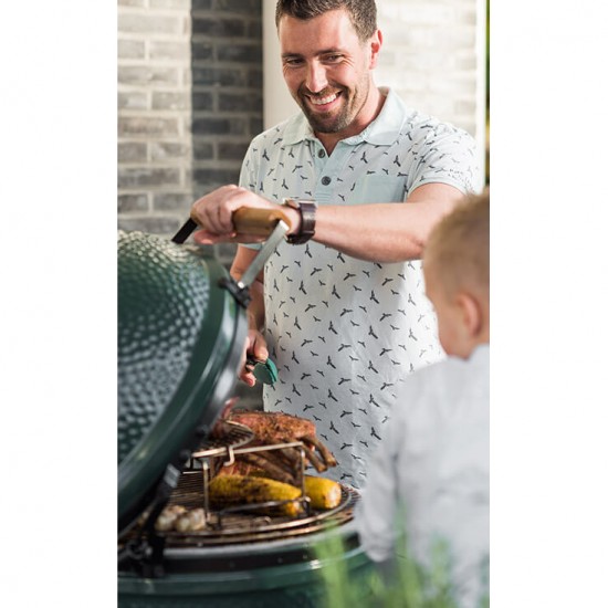 фото Гриль вугільний керамічний BIG GREEN EGG LARGE фото Гриль вугільний керамічний BIG GREEN EGG LARGE