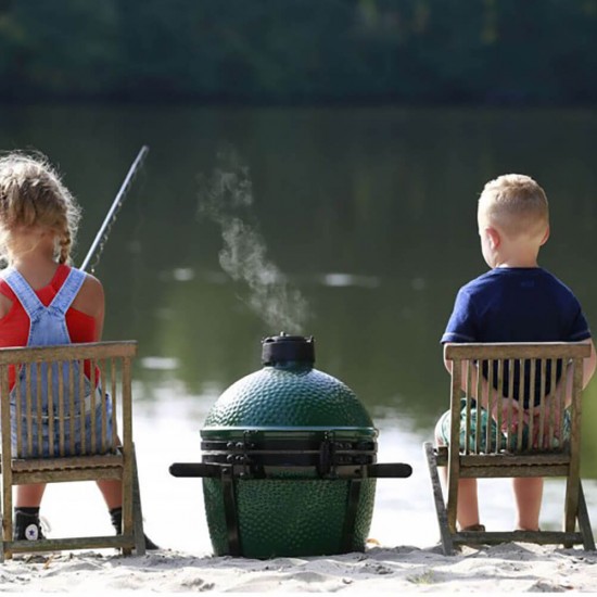 фото 12 Гриль вугільний керамічний BIG GREEN EGG MINI MAX