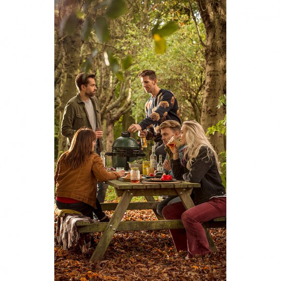 фото Гриль вугільний керамічний BIG GREEN EGG MINI MAX