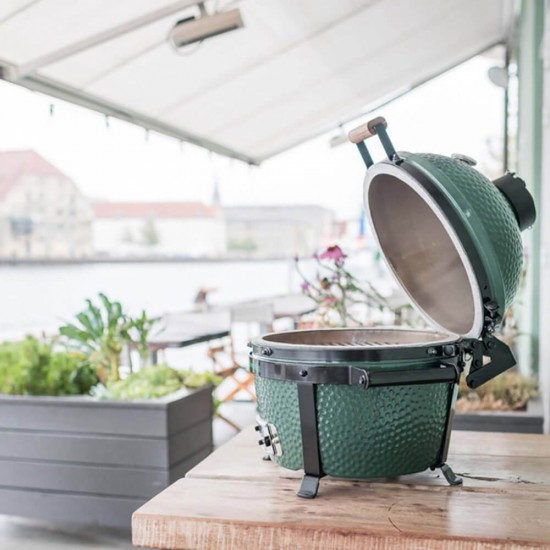 фото 8 Гриль вугільний керамічний BIG GREEN EGG MINI MAX