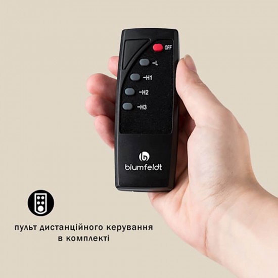 фото 7 Інфрачервоний електричний обігрівач BLUMFELDT MEGALITH