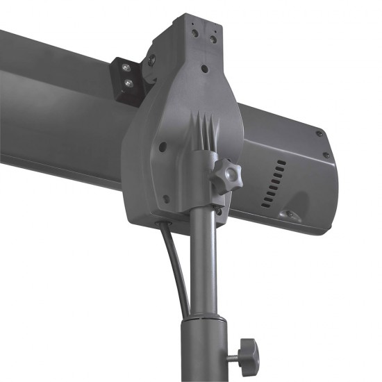 фото 4 Інфрачервоний електричний обігрівач Eurom навісний / вертикальний QT 1800S Golden