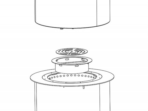фото 5 Вогнищева чаша барбекю IRON фото 5 Вогнищева чаша барбекю IRON