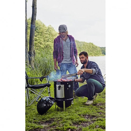 фото Угольная коптильня WEBER SMOKEY MOUNTAIN COOKER