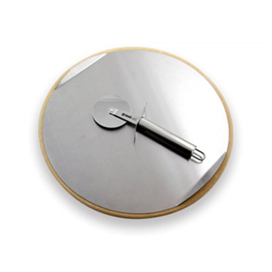 фото 1 Камінь для піци GrandHall з сталевим підносом