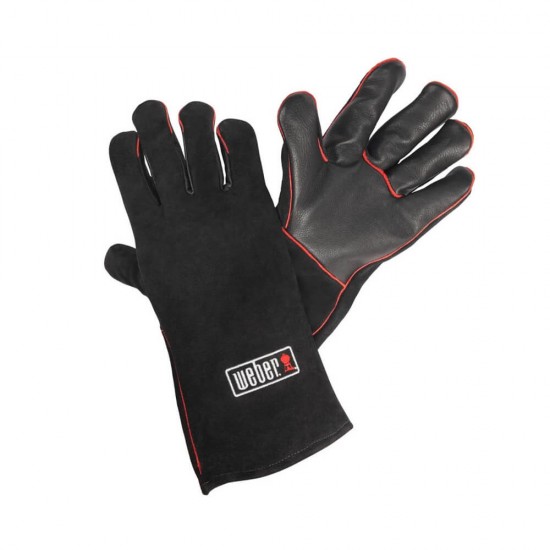 фото 1 Кожаные жаропрочные перчатки для гриля Weber