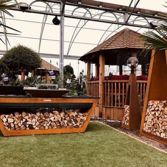 фото 10 Кухня с колёсиками Quadro Premium, коричневая (с системой водоснабжения)