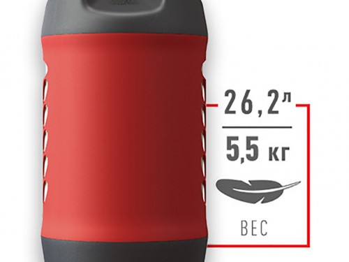 фото 8 Композитный газовый баллон HPC Research 26,2 л. (под украинский редуктор)