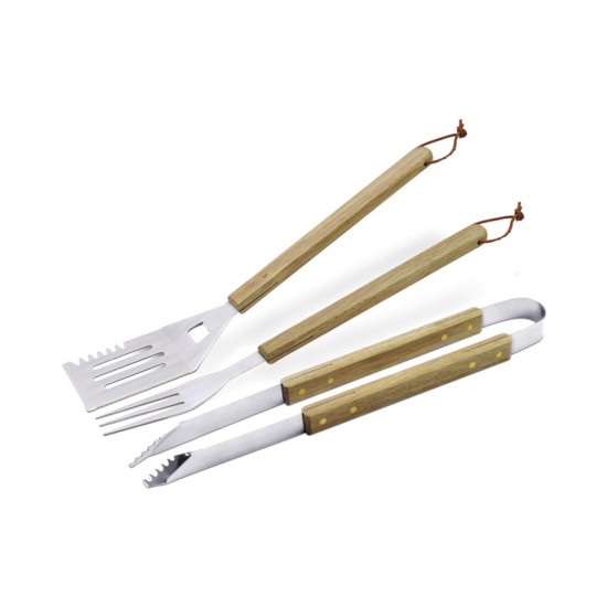 фото 1 Набір приладдя для гриля з дерев'яними ручками Enders