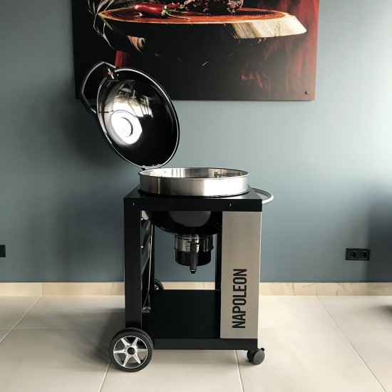 фото 12 Вугільний гриль зі столиком NAPOLEON RODEO CART