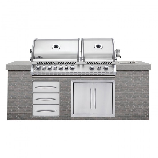 фото 2 Встраиваемый газовый гриль NAPOLEON PRESTIGE PRO 825