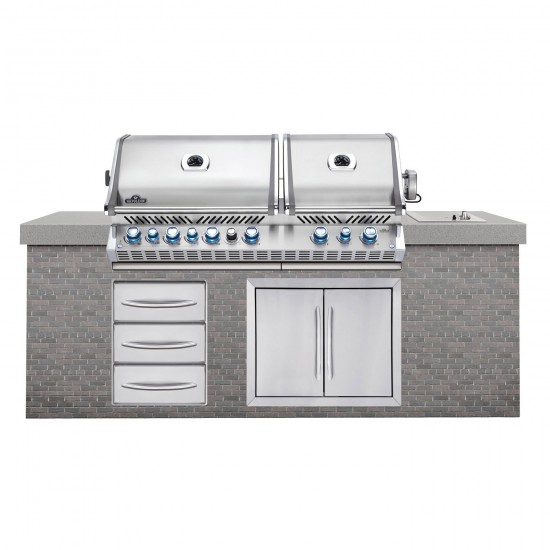 фото 3 Встраиваемый газовый гриль NAPOLEON PRESTIGE PRO 825