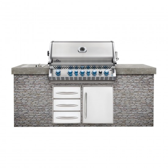 фото 4 Встраиваемый газовый гриль NAPOLEON PRESTIGE PRO 665