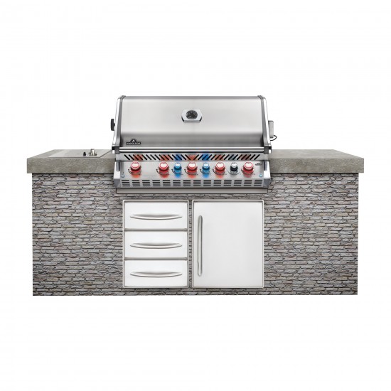 фото 5 Встраиваемый газовый гриль NAPOLEON PRESTIGE PRO 665