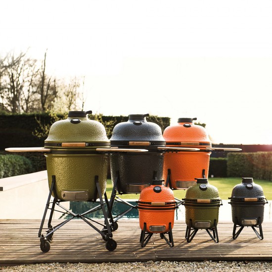 фото 7 Вугільний керамічний гриль-піч BergHOFF, зелений