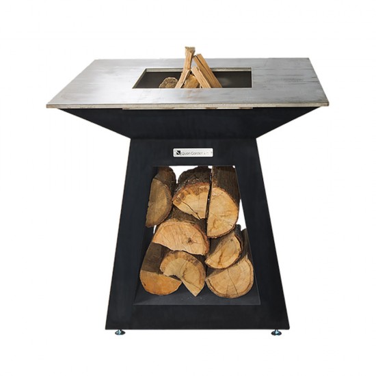 фото 1 Гриль-вогнище Quan Premium Large, чорний фото 1 Гриль-вогнище Quan Premium Large, чорний