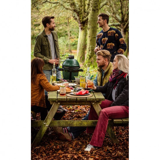 фото Гриль угольный керамический BIG GREEN EGG MINI