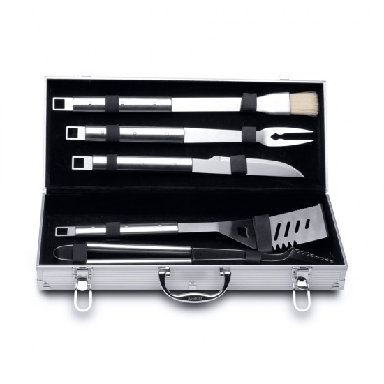 фото 1 Набор для барбекю BergHOFF Cubo в алюминиевом кейсе, 6 предметов