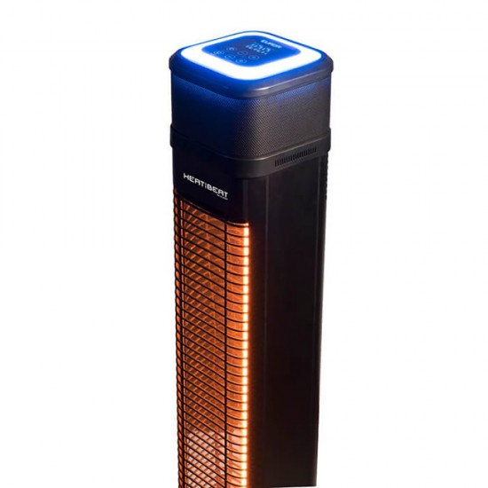 фото 3 Инфракрасный обогреватель Eurom со встроенным музыкальным проигрывателем