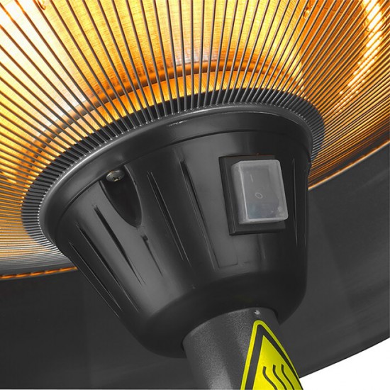 фото 3 Инфракрасный электрический обогреватель Eurom PD 1500, вертикальный