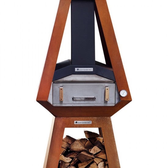 фото 2 Печь для пиццы Quan, коричневая