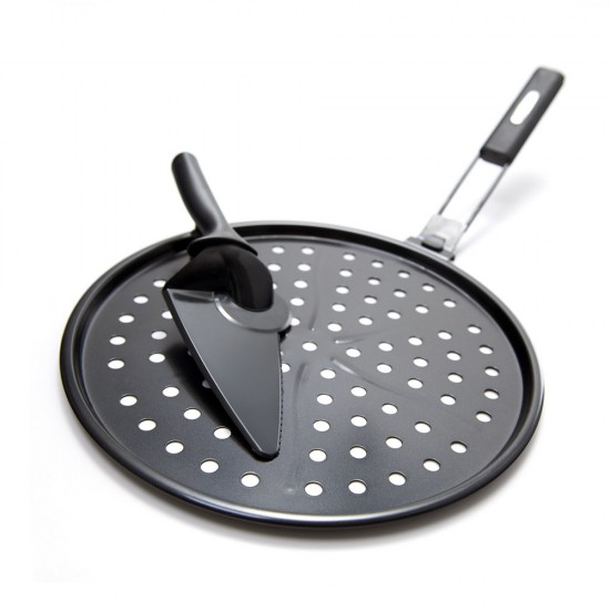 фото 1 Деко для піци антипригарний з ножем Grill Pro, 30 см